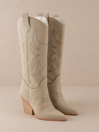 The Ashton Taupe Cowboy Boot