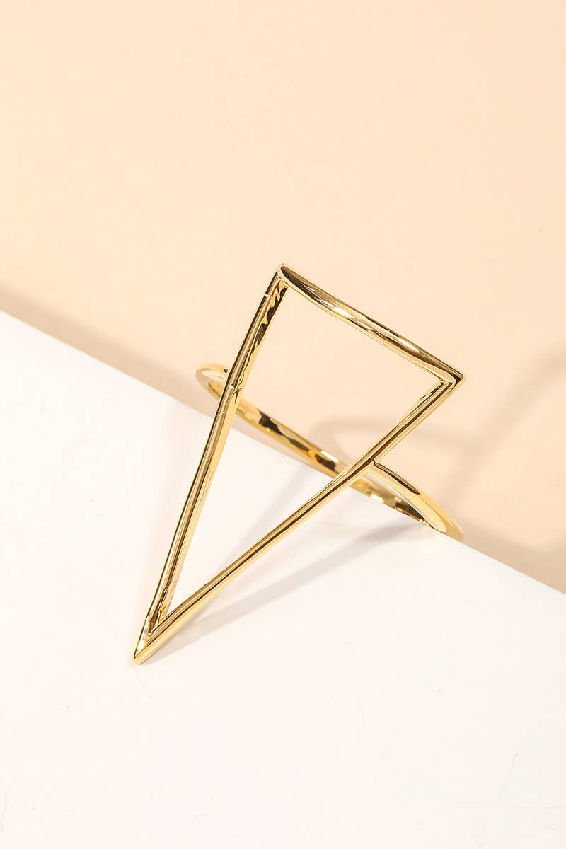 The Triangular Cutout Ring
