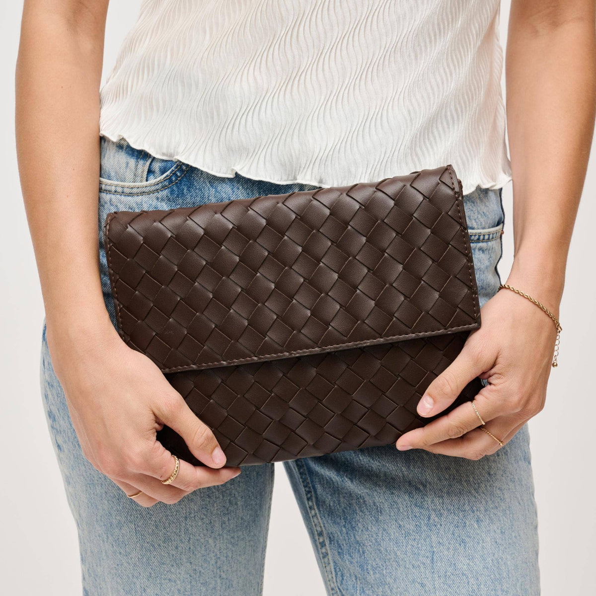 The Ivy Woven Clutch