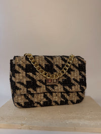 The Blair Houndstooth Crossbody