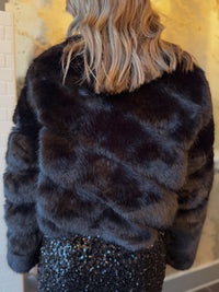 The Paula Short Faux Fur Jacket