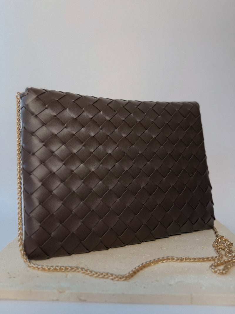 The Ivy Woven Clutch
