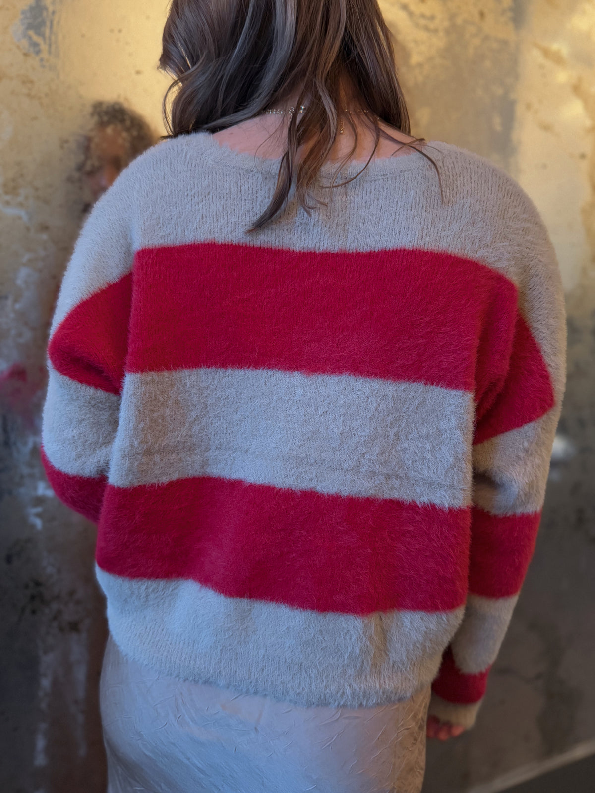 The Candy Knit Striped Sweater