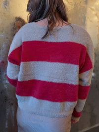 The Candy Knit Striped Sweater