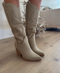 The Ashton Taupe Cowboy Boot