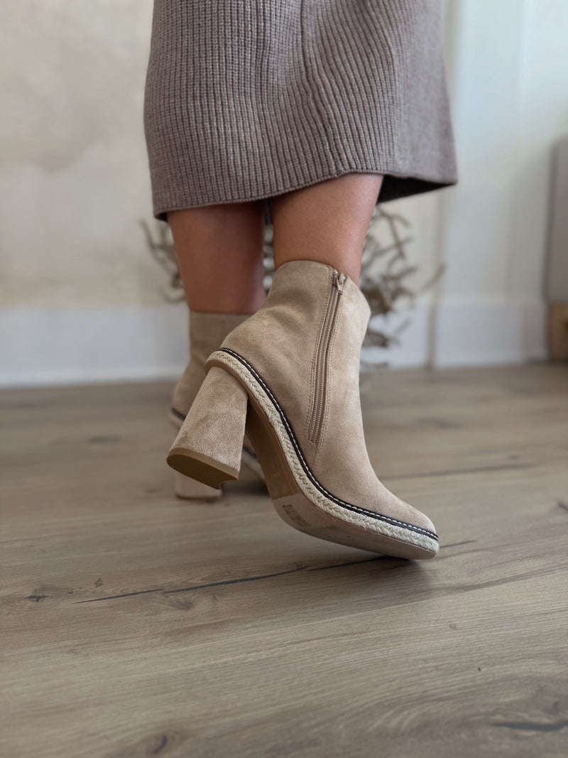 The Shelby Suede Ankle Bootie