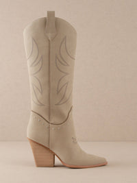 The Ashton Taupe Cowboy Boot